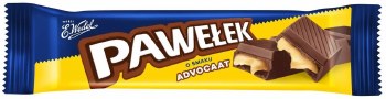 E. Wedel Pawelek Milk Chocolate Bar with Advocat Filling 45g
