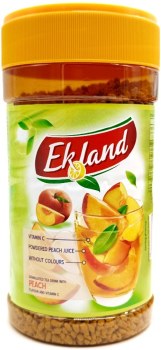 Ekoland Peach Granulated Iced Tea Drink 350g