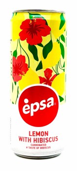 Epsa Lemon Soda with Hibiscus 330ml