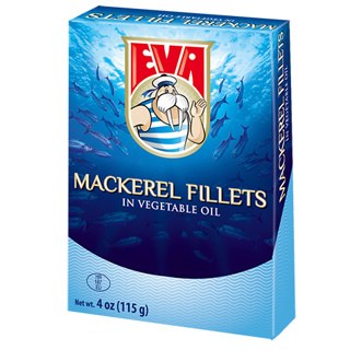 Podravka Eva Mackerel Fillets in Vegetable Oil 100g
