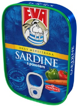 Eva Sardines with Vegetables in Sauce 115g