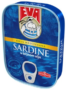 Eva Sardines in Vegetable Oil 115g