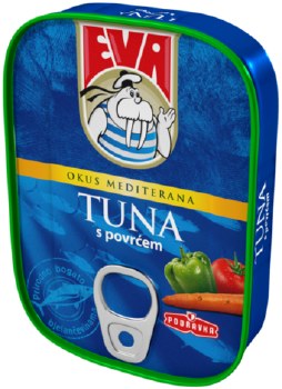 Eva Tuna with Vegetables in Tomato Sauce 115g