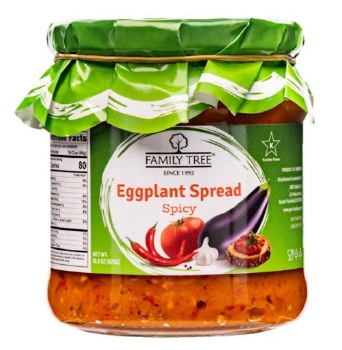 Family Tree Spicy Eggplant Spread 470g