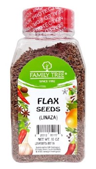 Family Tree Whole Flax Seeds Linaza 284g