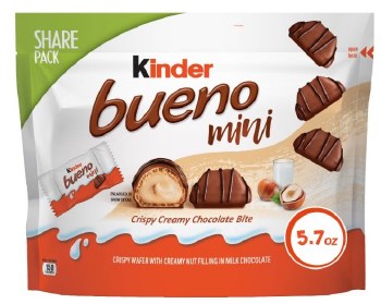 Ferrero Kinder Bueno Mini Chocolate Bites Share Pack162g