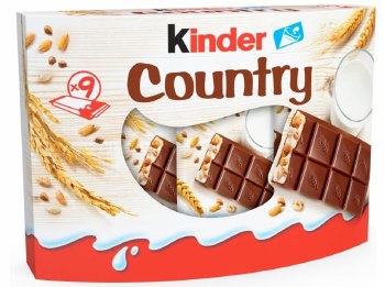Ferrero Kinder Country Bar 9 Pack 211g