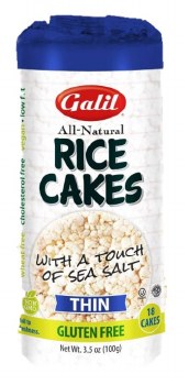 Galil All Natural Thin Rice Cakes with Sea Salt 100g