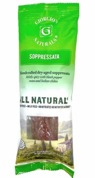 Giorgios Naturals Soppressata Salami 142g F
