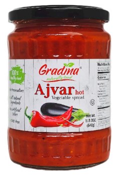 Gradina Hot Ajvar 19oz