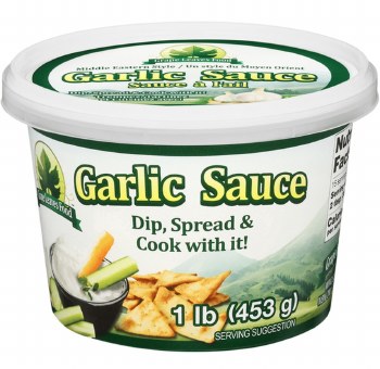 Grape Leaves Food Garlic Sauce 453g R