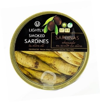 Grilled Catch Lightly Smoked Sardines in Olive Oil 160g