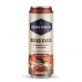 Gubernija Dark Rye Kvas Can 500ml