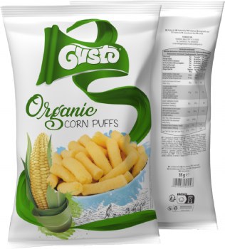 Gusto Organic Pufuleti Corn Puffs 80g