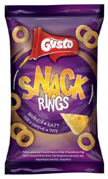Gusto Cheese Flavored Snack Rings 80g