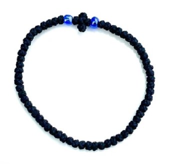 Handmade Orthodox Black Komboskini Prayer Rope