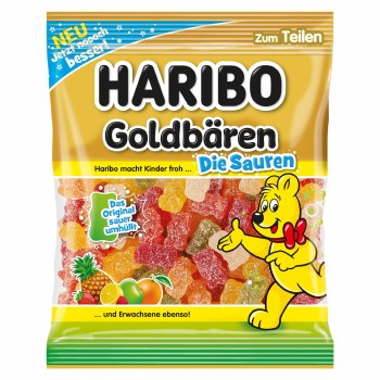 Haribo Sour Golden Bears Gummy Candy 175g