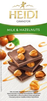 Heidi GrandOr Milk Chocolate with Whole Hazelnuts 100g