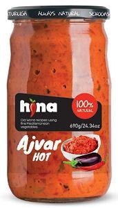 Hina Hot Ajvar 690g