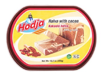 Hodja Premium Halva with Cocoa 350g