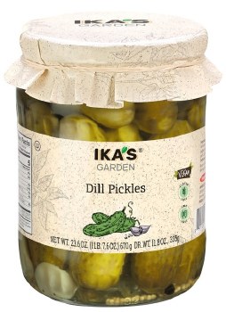 Ikas Garden Dill Pickles 670g