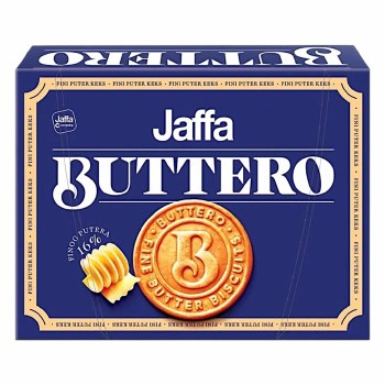 Jaffa Buttero Biscuits with Butter Fini Puter Keks 155g
