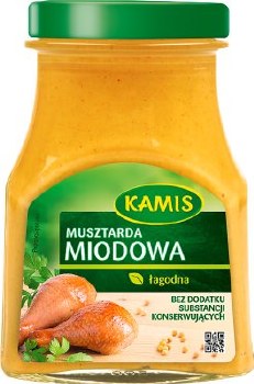 Kamis Musztarda Miodowa Honey Mustard 185g