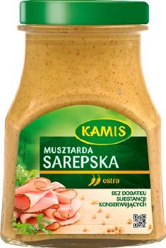 Kamis Musztarda Sarepska Spicy Mustard 185g