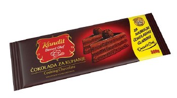 Kandit Smooth and Rich Dark Baking Chocolate 300g