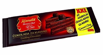 Kandit Baking Chocolate XXL Cokolada za Kuhanje 400g