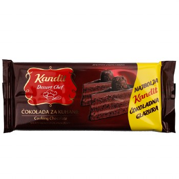 Kandit Smooth and Rich Dark Baking Chocolate 100g