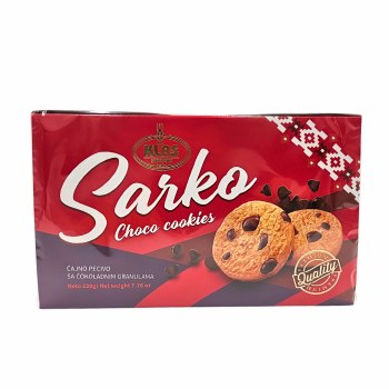 Klas Sarko Chocolate Chip Cookies 220g