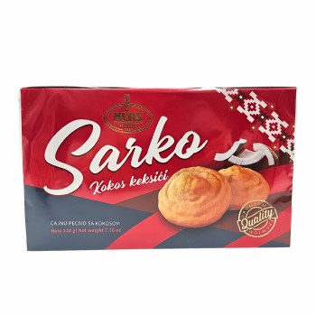 Klas Sarko Coconut Biscuits 220g