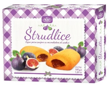 Klas Strudlice Fig Strudels 300g