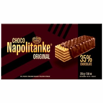 Kras Original Choco Napolitanke 215g