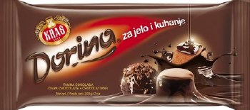 Kras Dorina Dark Baking Chocolate 200g