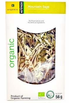 Krinos Organic Mountain Sage Herbal Tea 56g