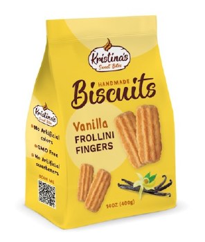 Kristina's Vanilla Frollini Finger Biscuits 400g