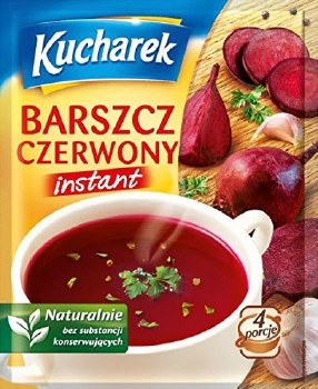 Kucharek Barszcz Czerwony Instant Red Borsch Mix 48g
