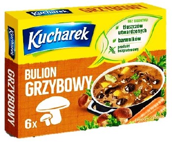 Kucharek Mushroom Bouillon Cubes 60g