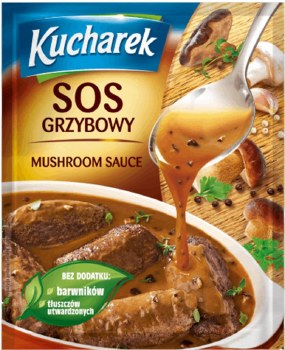 Kucharek Mushroom Sauce Sos Grzybowy 28g