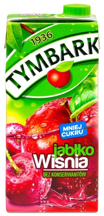 Tymbark Apple Cherry Juice 1L - PVEuroMarket.com