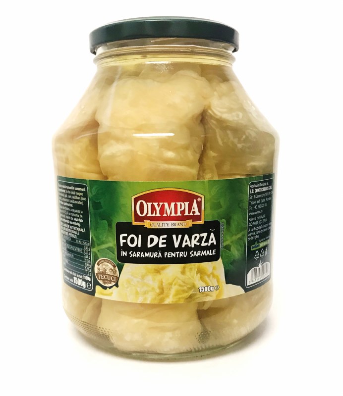 Olympia Cabbage Leaves in Brine 1500g