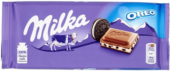 Milka Oreo Chocolate 100g 