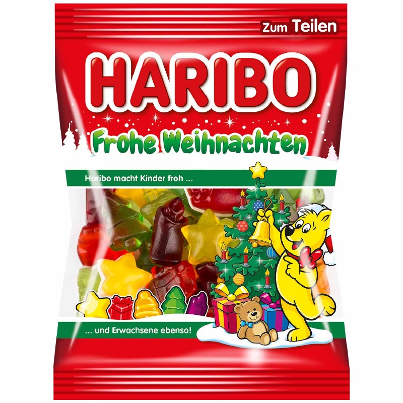 mastermind velstand Sjældent Haribo Frohe Weihnachten Christmas Gummy Mix 175g - PVEuroMarket.com