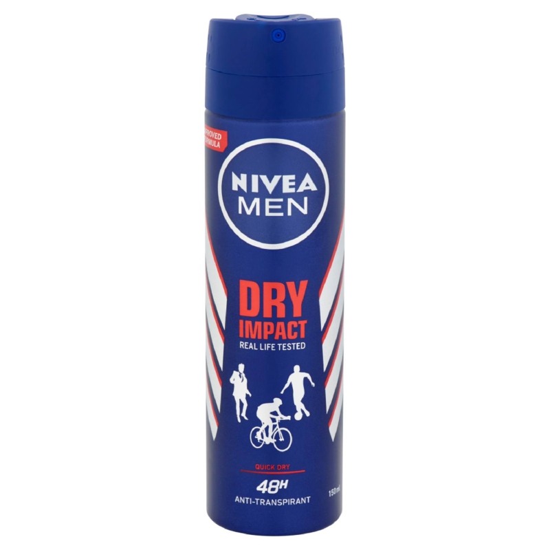 Nivea Mens Dry Deodorant Spray 150ml -