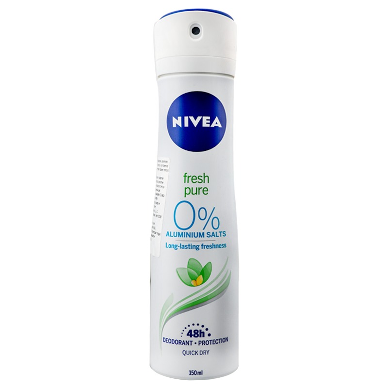 Treinstation genezen verontschuldigen Nivea Fresh and Pure Womens Deodorant Spray 150ml - PVEuroMarket.com