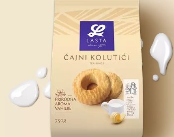 Lasta Tea Rings Cajni Kolutici 750g