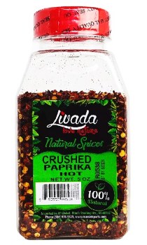 Livada Crushed Hot Paprika 141g