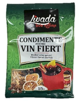 Livada Mulled Wine Spices Condimente Pentru Vin Fiert 15g